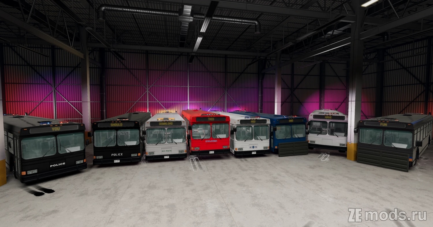 Special CityBus Units (1.3) для BeamNG.drive