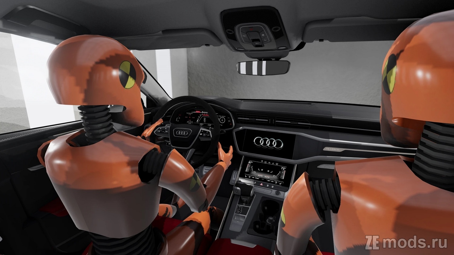 Мод Audi RS7 Sportback (1.0) для BeamNG.drive