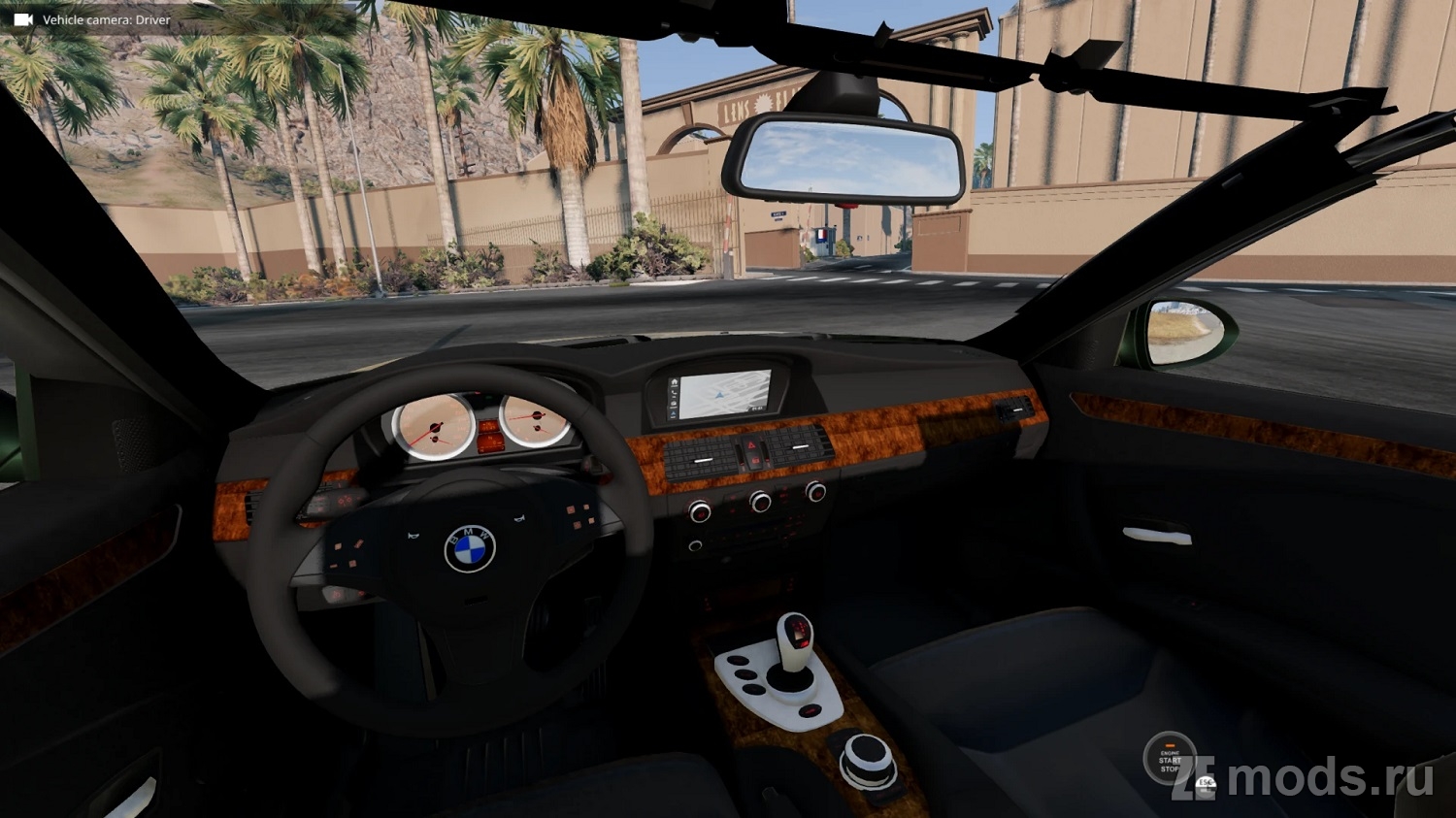 Мод BMW E60 Cabriolet (2.0) для BeamNG.drive