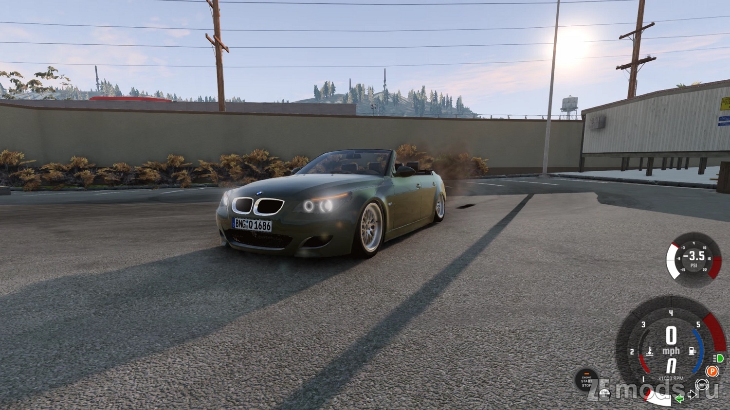 BMW E60 Cabriolet (2.0) для BeamNG.drive