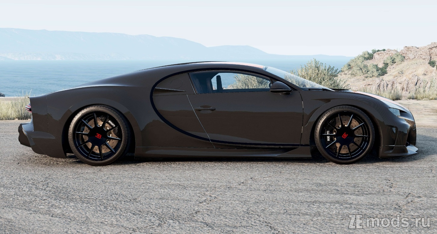 Мод Bugatti Chiron Super Sport 300 plus 2019 для BeamNG.drive