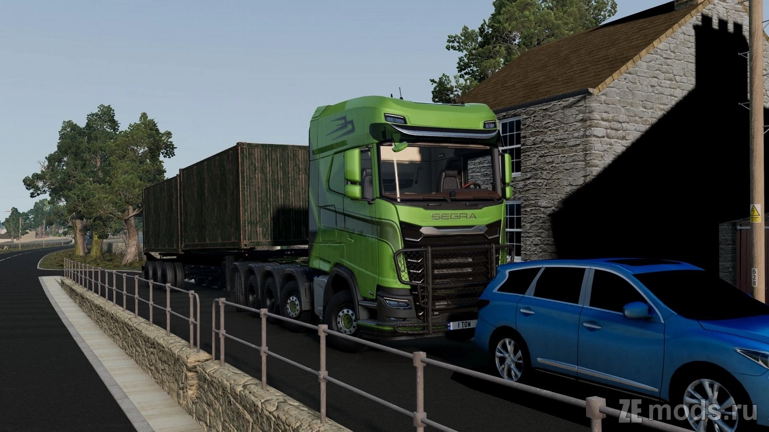 Скачать мод European Truck Mod (1.6) для BeamNG.drive