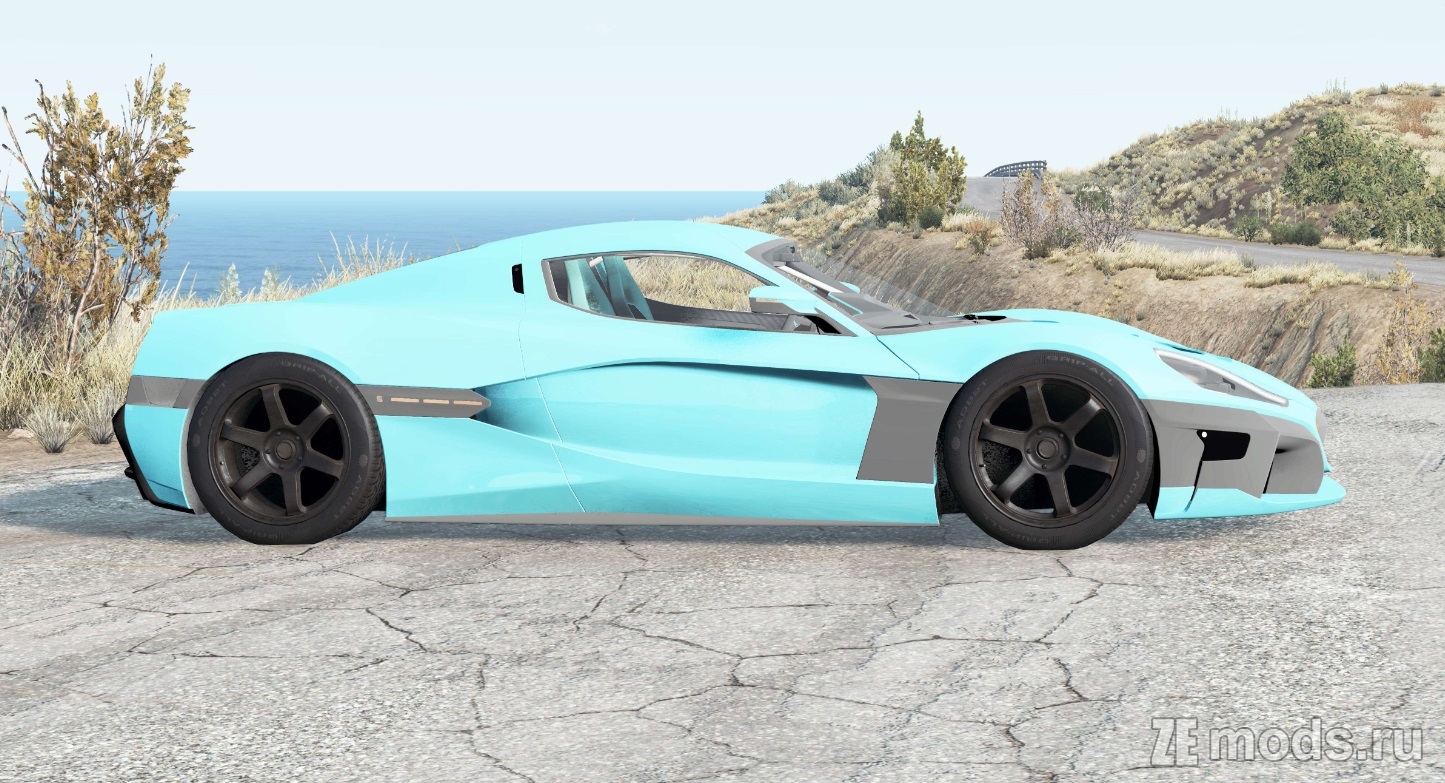 Мод Rimac Concept Two 2018 BeamNG.drive