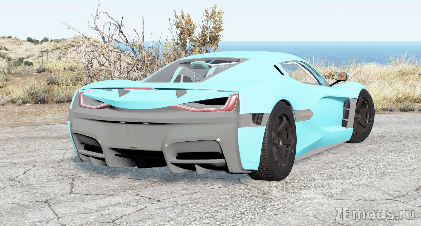 Мод Rimac Concept Two 2018 BeamNG.drive