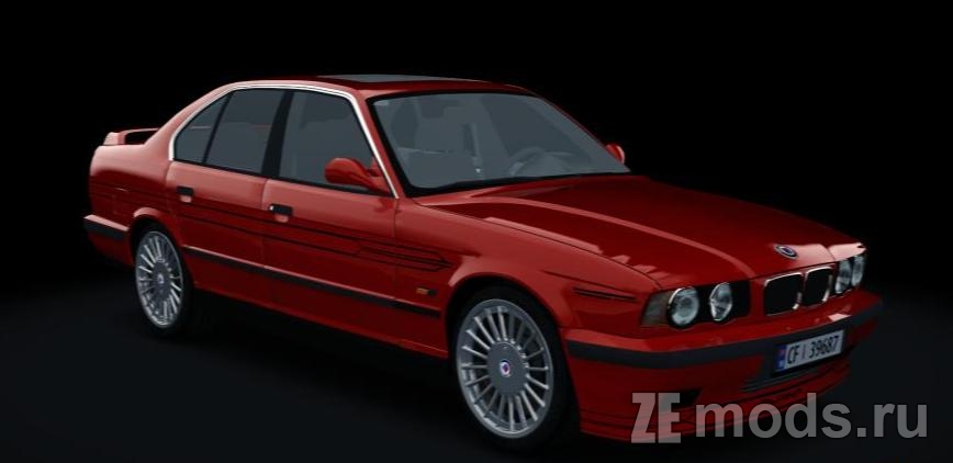 Мод Автомобиль BMW M5 E34 Alpina (1.0) для Assetto Corsa