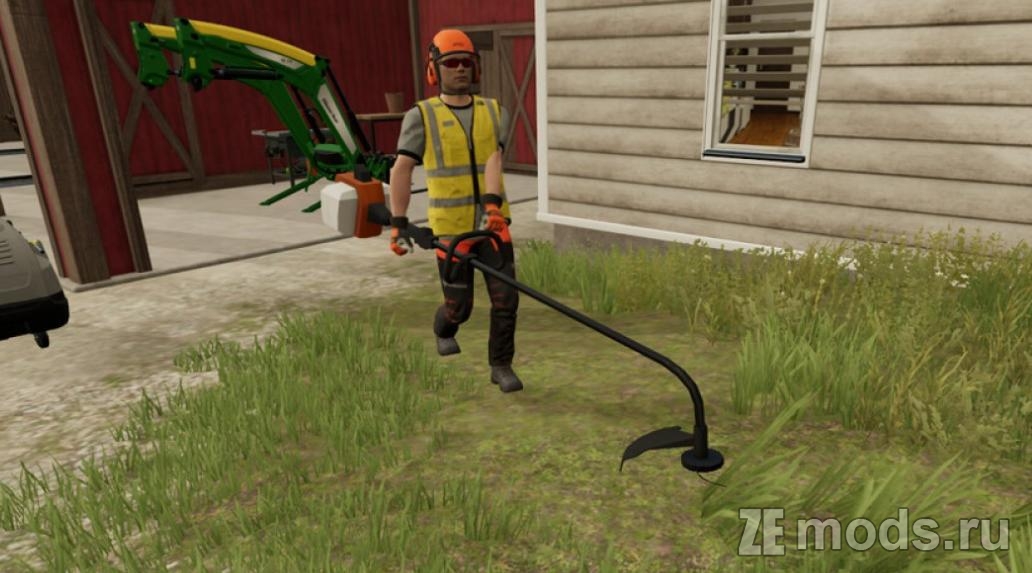 Бензиновый Кусторез (Brush Cutter) v1.3 для Farming Simulator 22