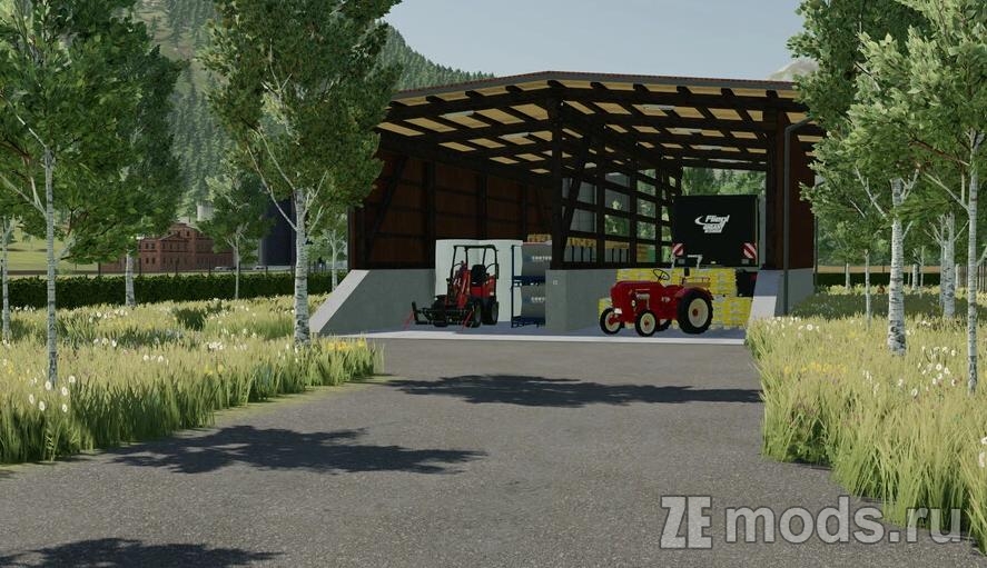 Мод Bunkersilo Shed (1.0) для Farming Simulator 22