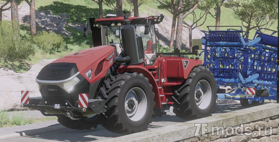 Скачать большой трактор Case IH Steiger 715 Wheeled (1.0) для Фарминг Симулятор 22