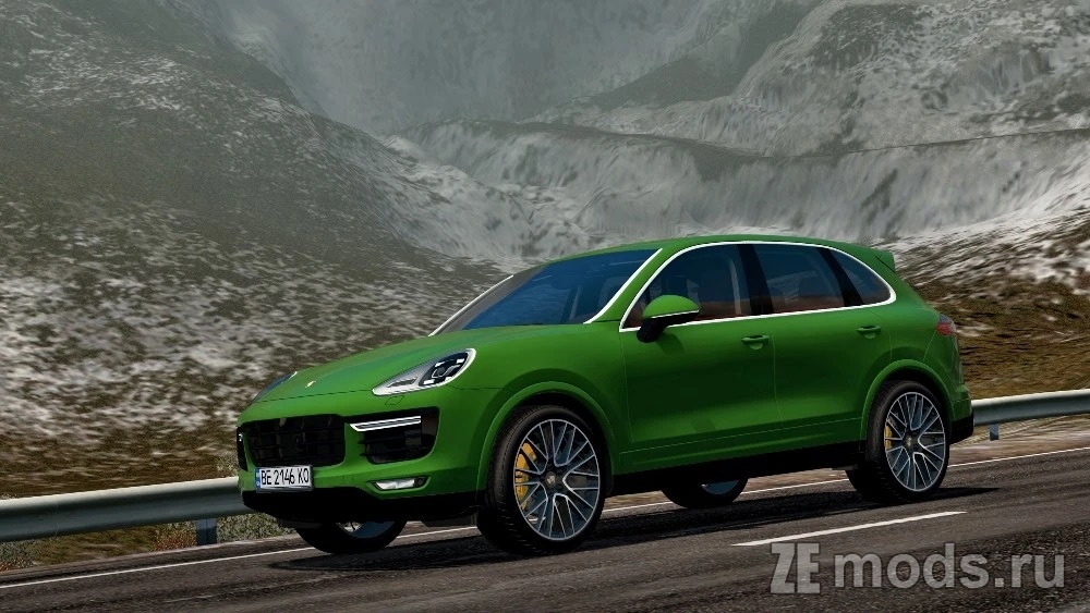 Мод Porsche Cayenne Turbo S 2016 (1.0) для City Car Driving