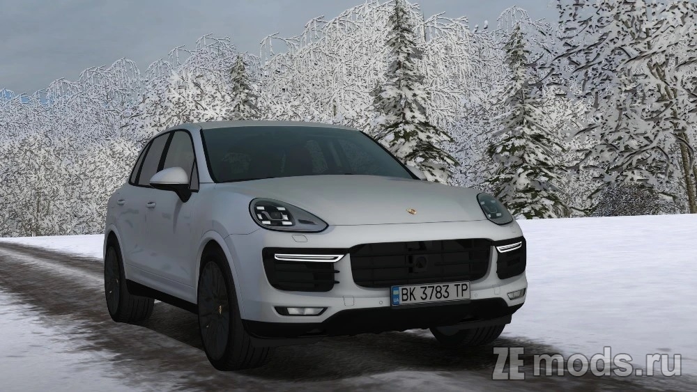 Porsche Cayenne Turbo S 2016 (1.0) для City Car Driving