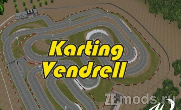 Карта Circuito De Karting De Vendrell (0.8) для Assetto Corsa