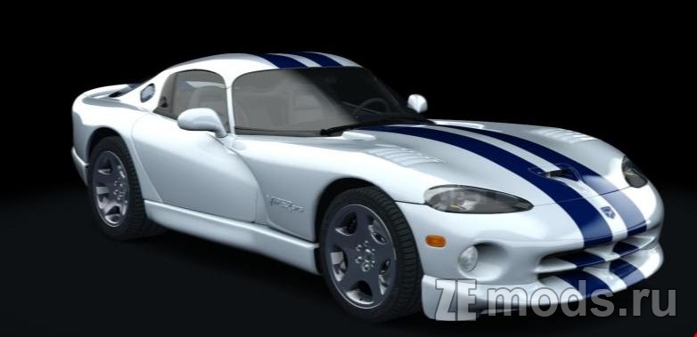 Мод 1996 Dodge Viper GTS (1.22) для Assetto Corsa