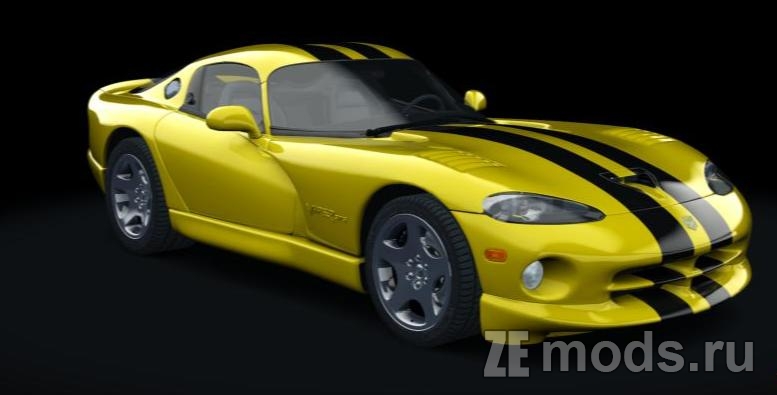 Мод 1996 Dodge Viper GTS (1.22) для Assetto Corsa