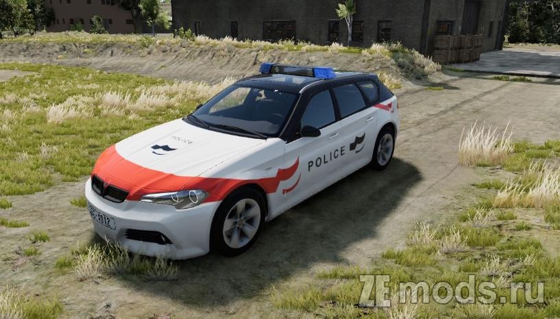 ETK800 - Police Cantonale Fribourg (1.0.0) для BeamNG.Drive (0.32.x)