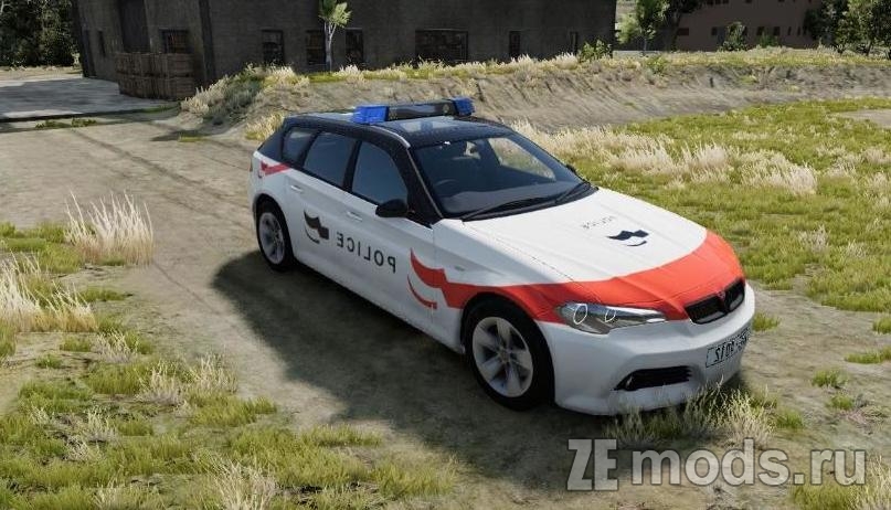 Мод ETK800 - Police Cantonale Fribourg (1.0.0) для BeamNG.Drive (0.32.x)