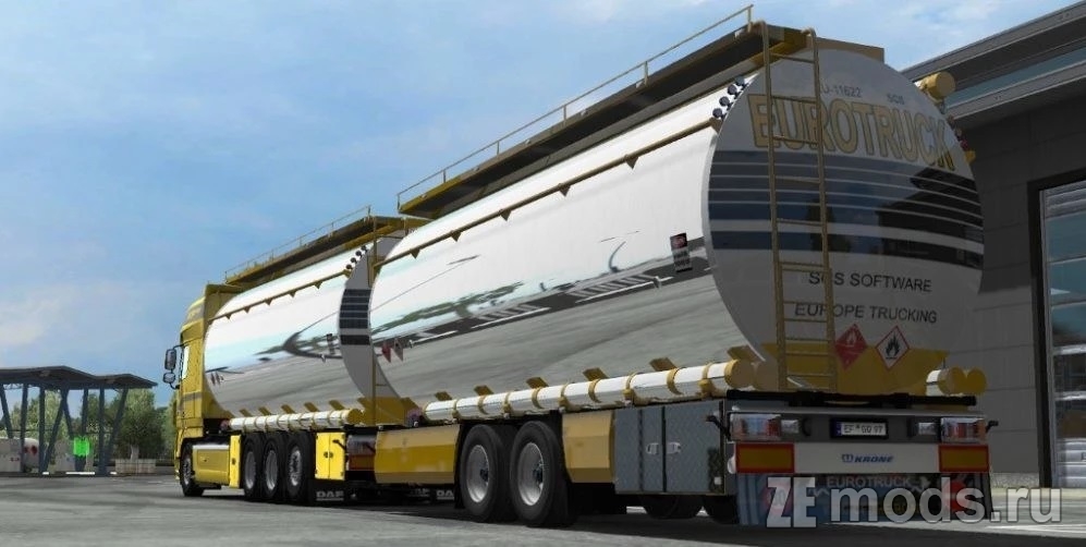 Мод BDF Tandem Truck Pack (151.00) для Euro Truck Simulator 2