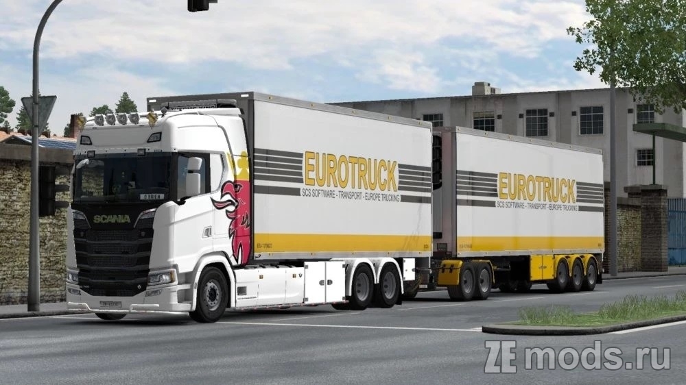 BDF Tandem Truck Pack (151.00) для Euro Truck Simulator 2