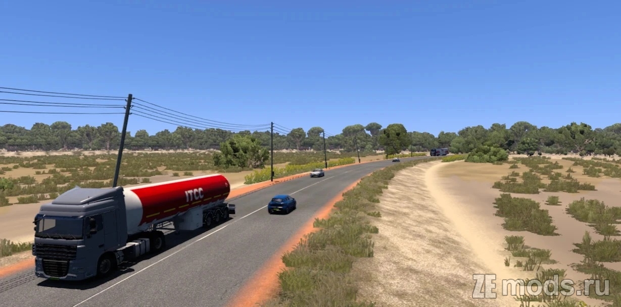 Карта Heart of Africa (0.15) для Euro Truck Simulator 2