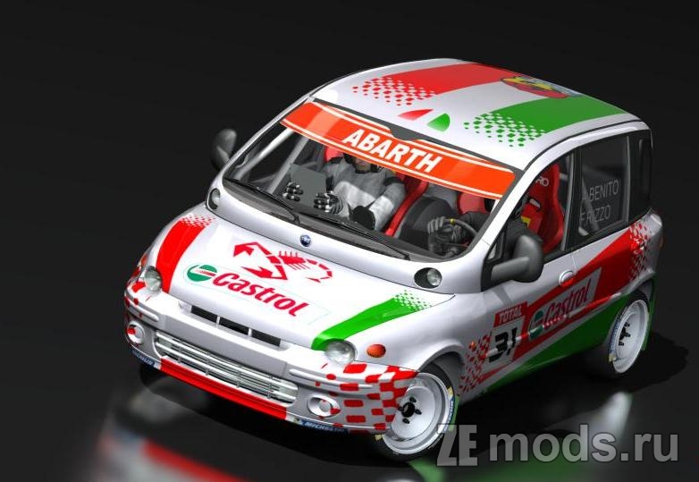 Fiat Multipla 16v Gr.N (1.0) для Assetto Corsa