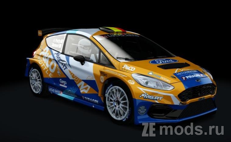 Мод Ford Fiesta Rally2 (1.1) для Assetto Corsa