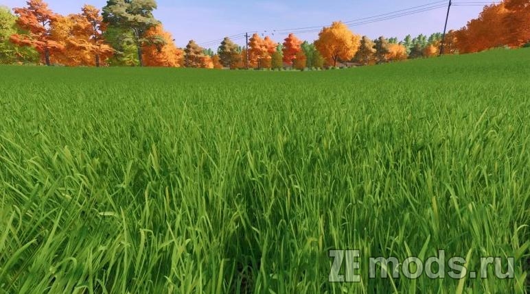 Реалистичные текстуры травы (1.0) для Farming Simulator 22
