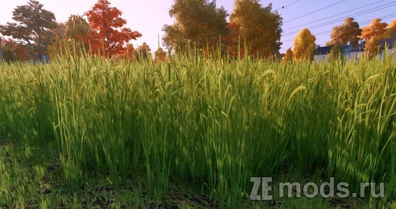 Мод Реалистичные текстуры травы (1.0) для Farming Simulator 22