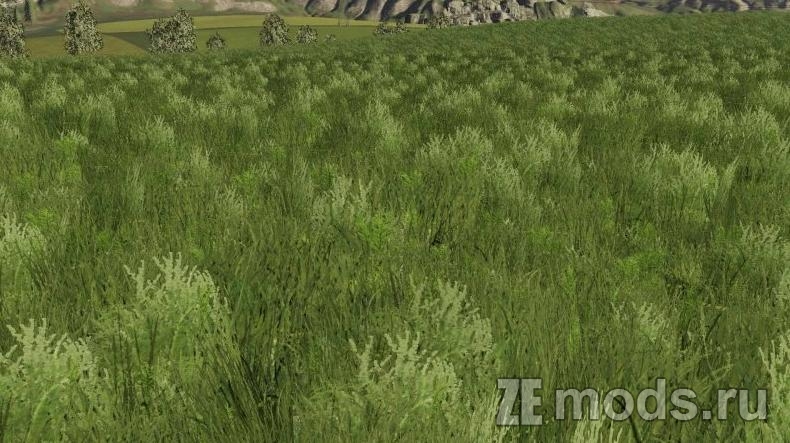 Мод Текстура травы (Grass Texture) (1.0) для Фарминг Симулятор 19