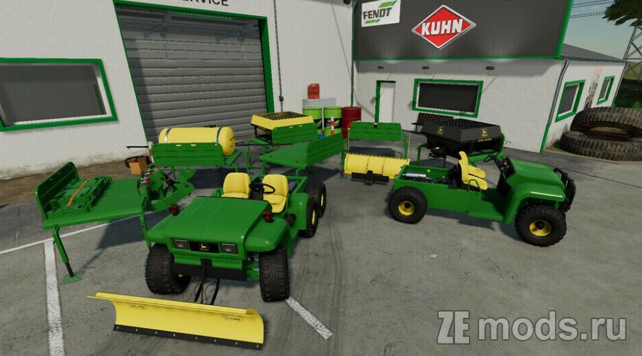 John Deere Gator Pack (1.1.0.0) для Farming Simulator 22