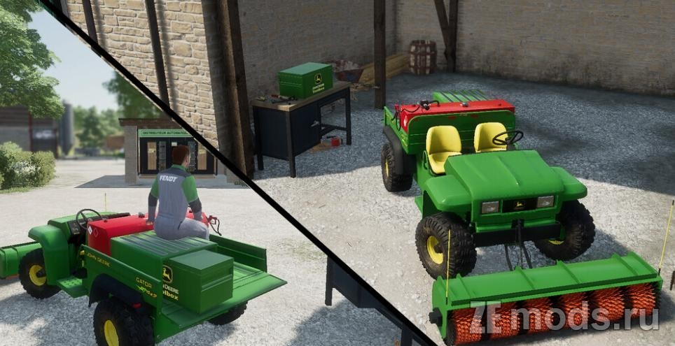 Мод John Deere Gator Pack (1.1.0.0) для Farming Simulator 22