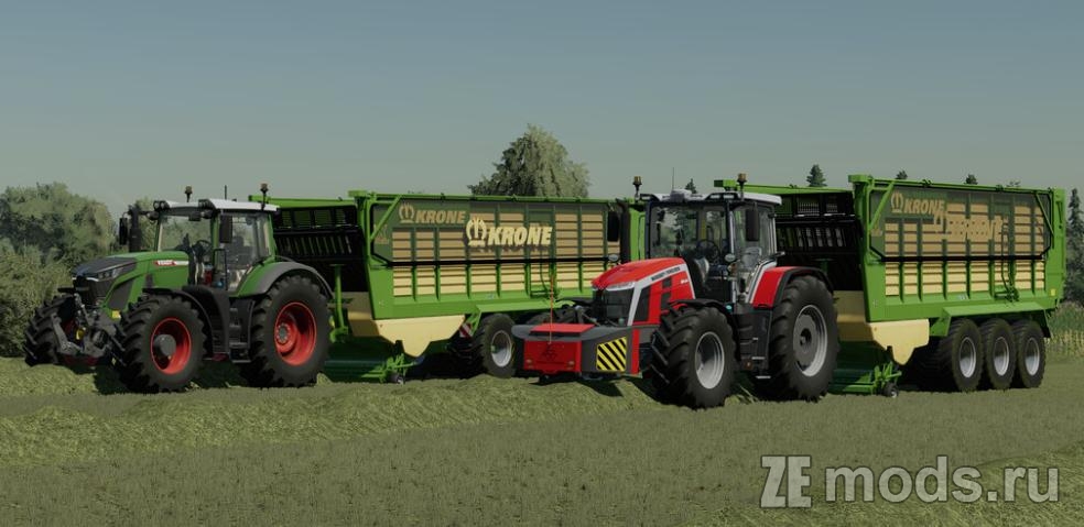 Мод Krone ZX Pack (1.0) для Farming Simulator 19