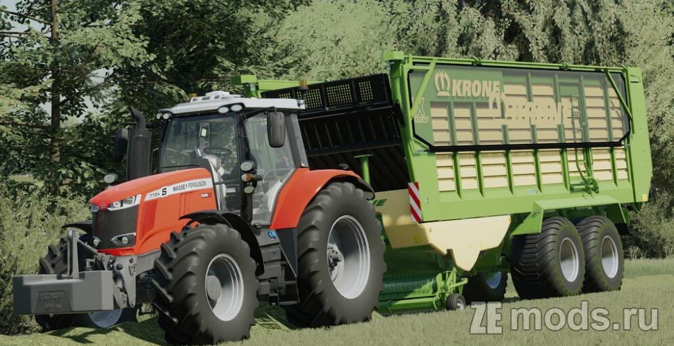 Мод Krone ZX Pack (1.0) для Farming Simulator 19