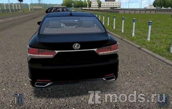 Мод Lexus LS 500 2018 для Car City Driving (1.5.8)