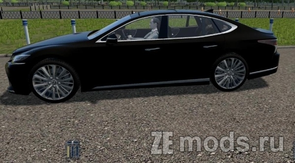 Мод Lexus LS 500 2018 для Car City Driving (1.5.8)