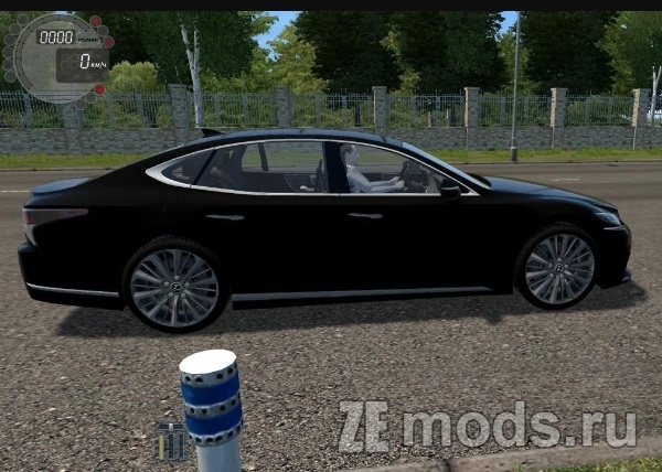 Мод Lexus LS 500 2018 для Car City Driving (1.5.8)