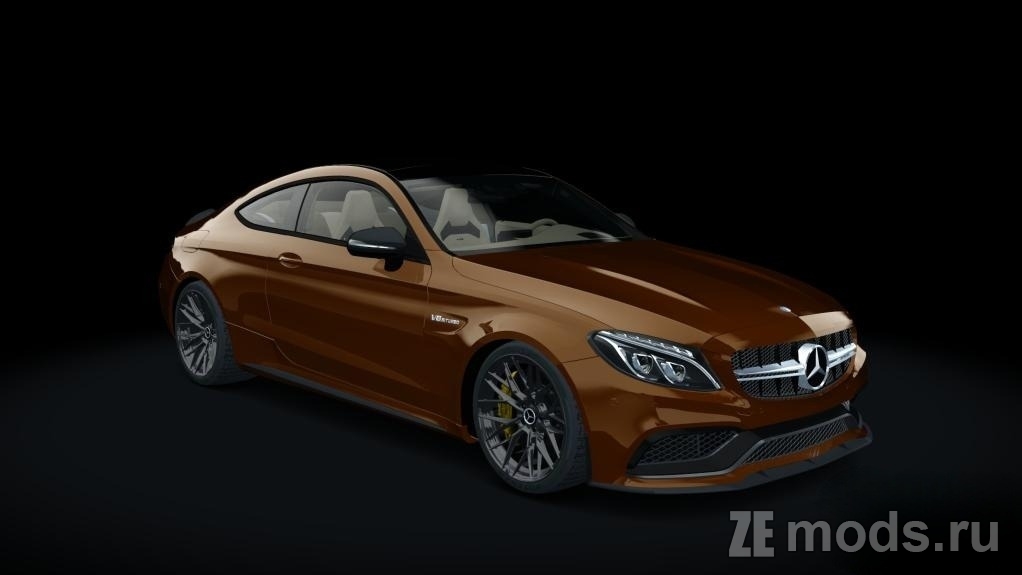 Мод Mercedes-AMG C63 S Coupe для Assetto Corsa