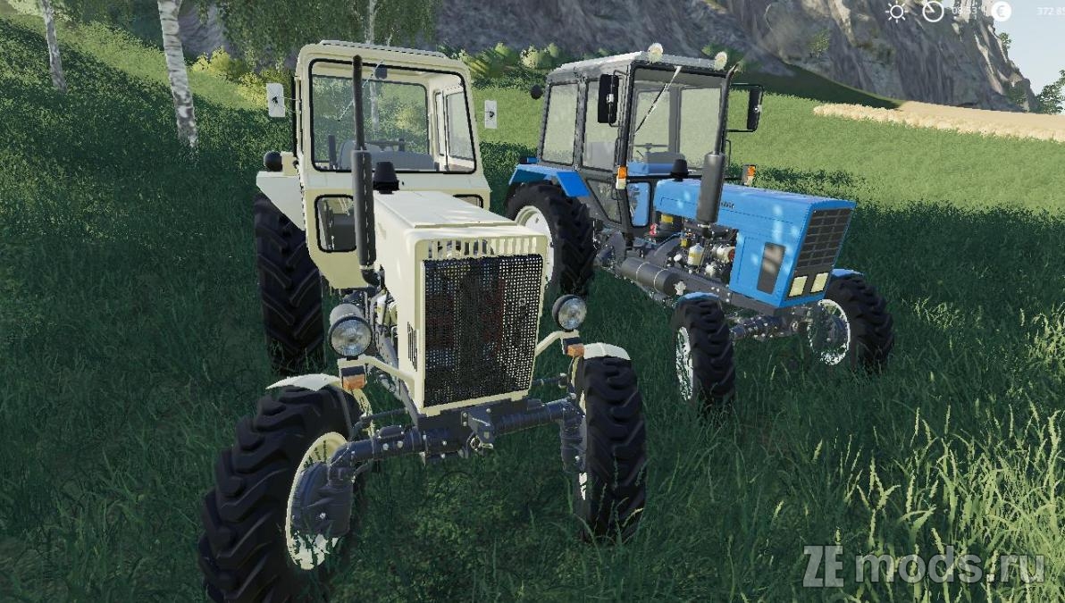 Пак тракторов МТЗ (1.0.0.2) для Farming Simulator 19
