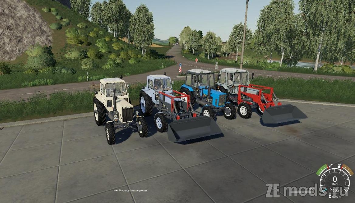 Мод Пак тракторов МТЗ (1.0.0.2) для Farming Simulator 19