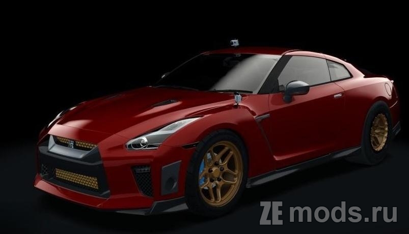 Мод 2017 Nissan GT-R TX-Killer (1.1) для Assetto Corsa