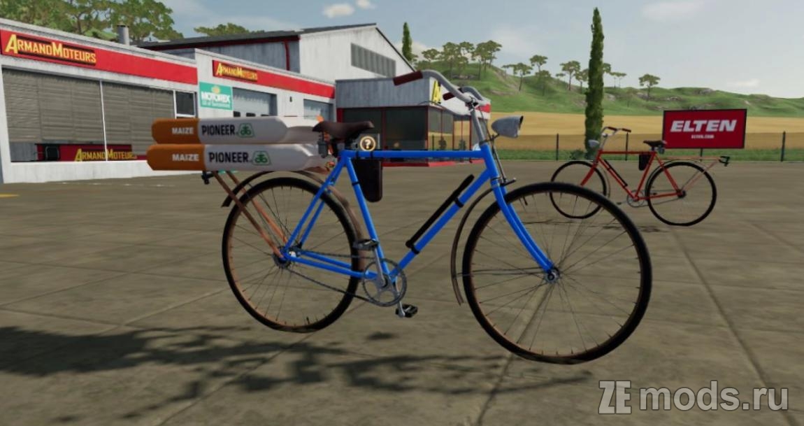Мод Старый велосипед (1.0) для Farming Simulator 22