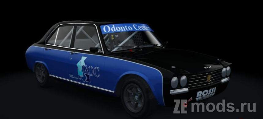 Мод Автомобиль Peugeot 504 (1.0) для Assetto Corsa