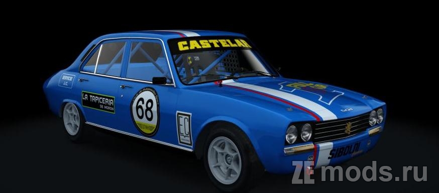 Мод Автомобиль Peugeot 504 (1.0) для Assetto Corsa