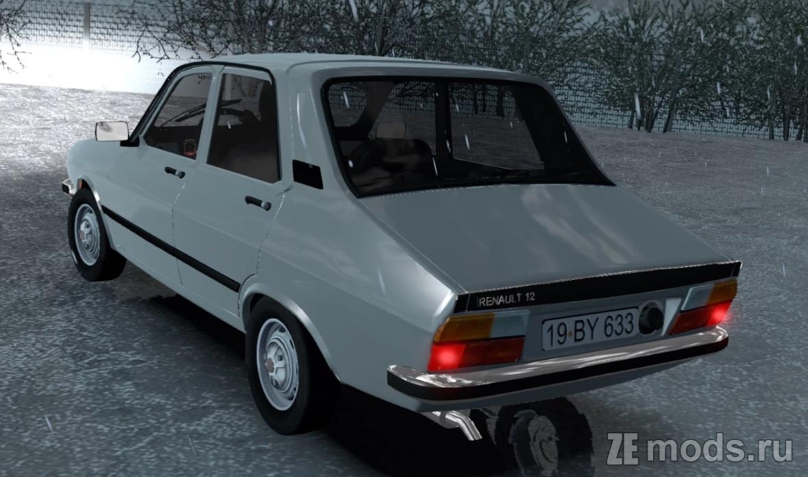 Мод легкового автомобиля Renault 12 Toros для Euro Truck Simulator 2