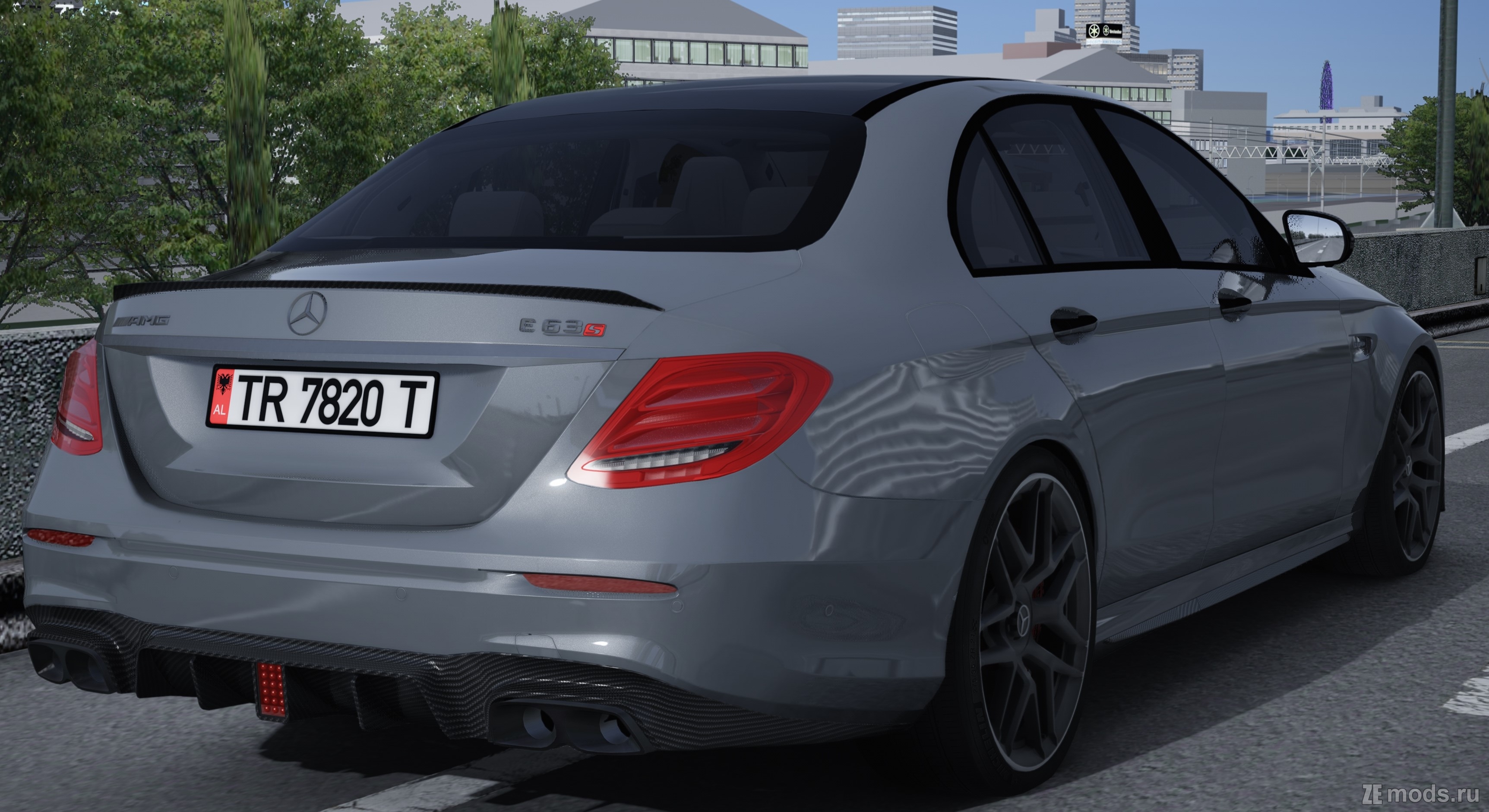 Мод Mercedes-Benz E63S AMG TeamSESH для Assetto Corsa