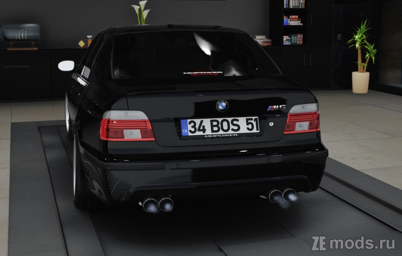 Мод BMW M5 E39 MMpower Graphic TEAM для Assetto Corsa