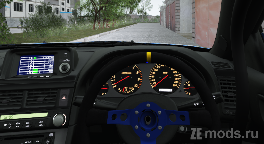 Мод Nissan Skyline Gt-R Fast Furious 4 Edition для Assetto Corsa