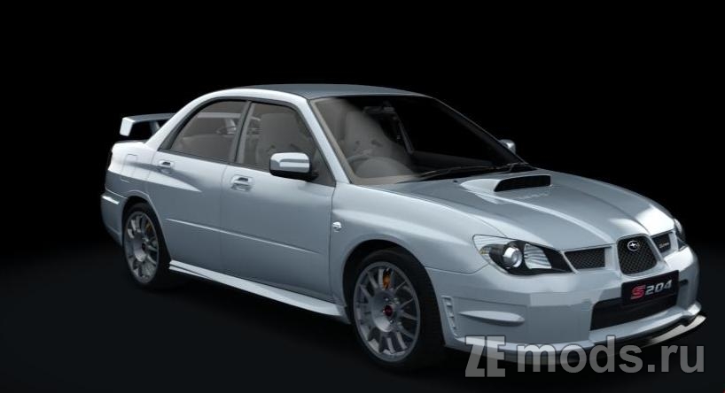 Subaru Impreza S204 2006 (1.0) для Assetto Corsa