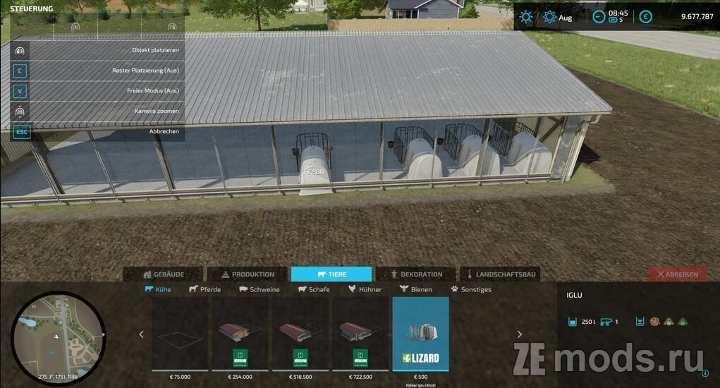 Мод Calf Village (Сарай для телят) (1.0) для Farming Simulator 22