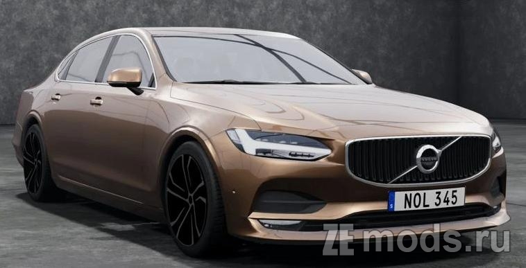 Мод Автомобиль Volvo S90 2018-2022 (1.0) для BeamNG.Drive (0.32.x)