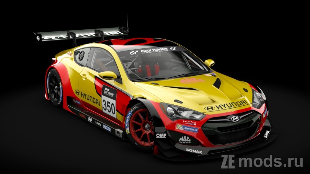 Мод Hyundai Genesis GR.3 для Assetto Corsa