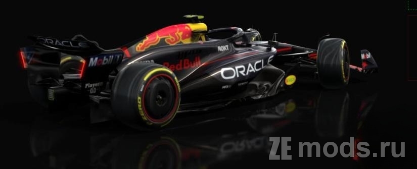 Мод Red Bull RB20 F1 (1.1) для Assetto Corsa